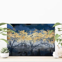 Golden Trees Canvas Print