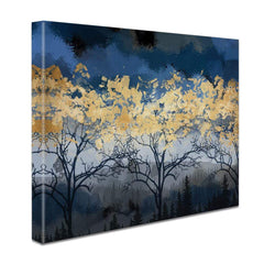 Golden Trees Canvas Print