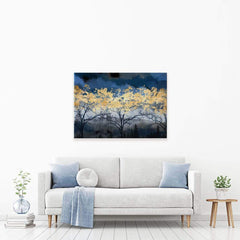 Golden Trees Canvas Print