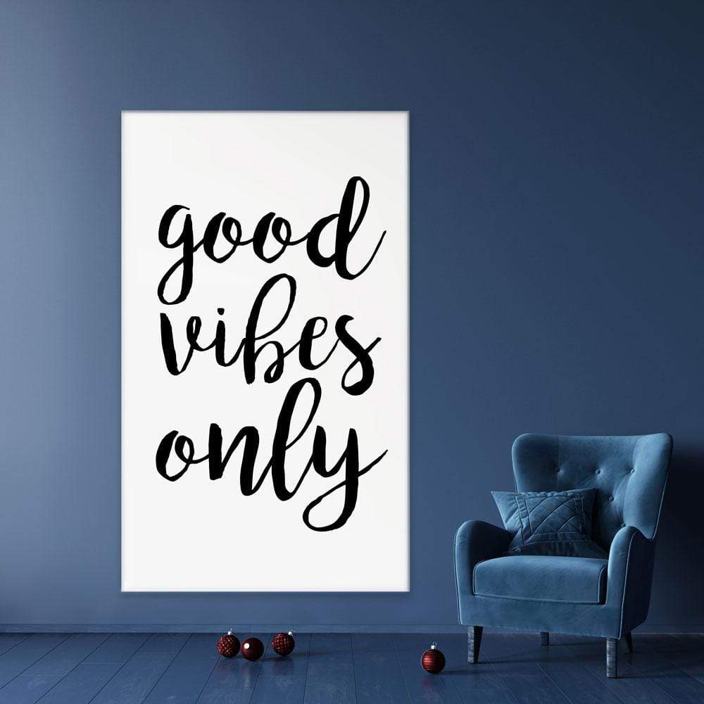 Good Vibes Only Canvas Print wall art product K Lyon / Independent