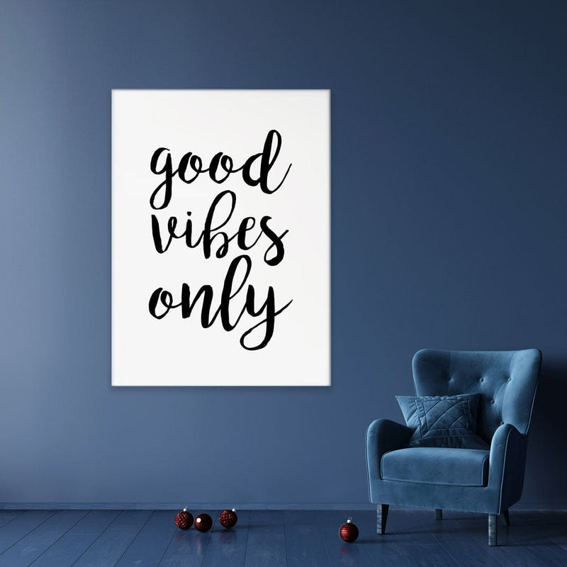 Good Vibes Only Canvas Print