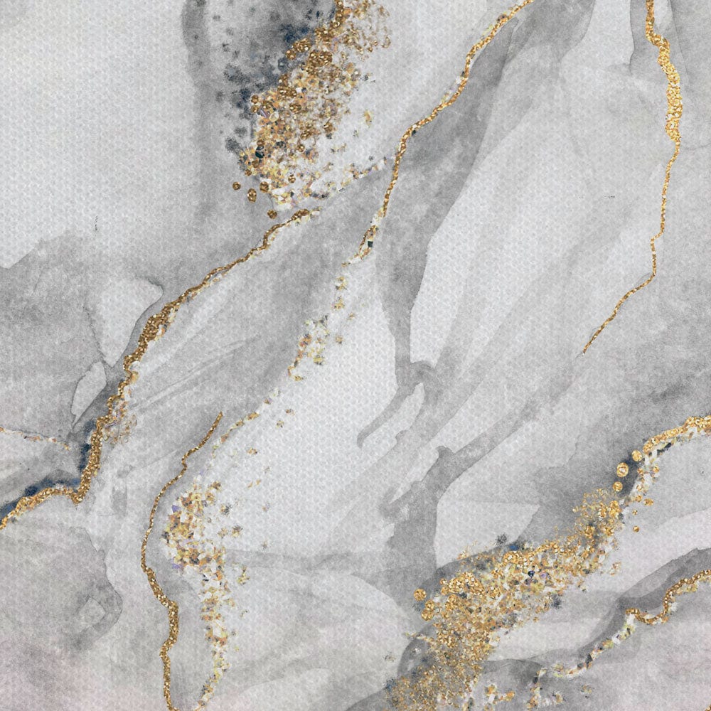 Grey Marble Square Canvas Print wall art product wacomka / Shutterstock