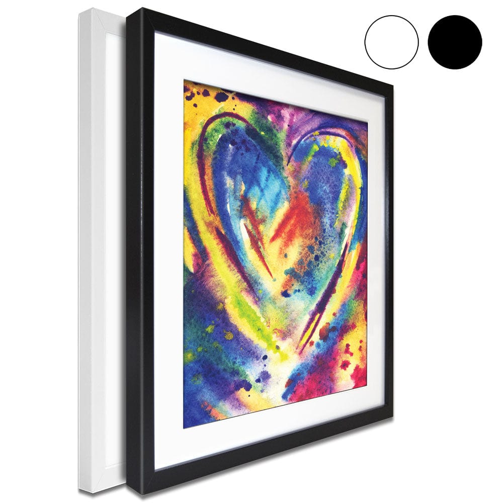 Heart Framed Art Print wall art product Ollga P / Shutterstock