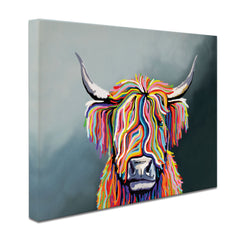 Highland Cow Canvas Print