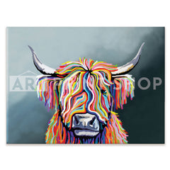 Highland Cow Canvas Print