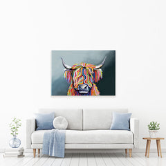 Highland Cow Canvas Print