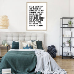 Rappers Delight Framed Print