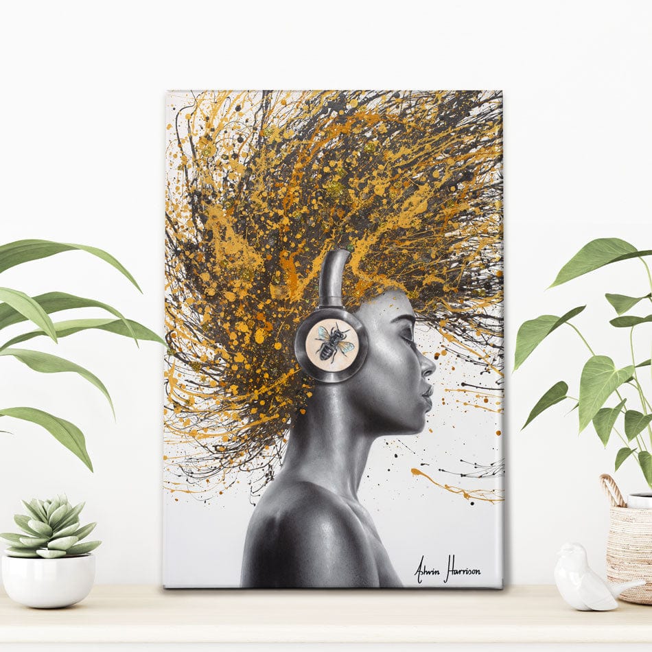 Honey Melody Canvas Print wall art product Ashvin Harrison
