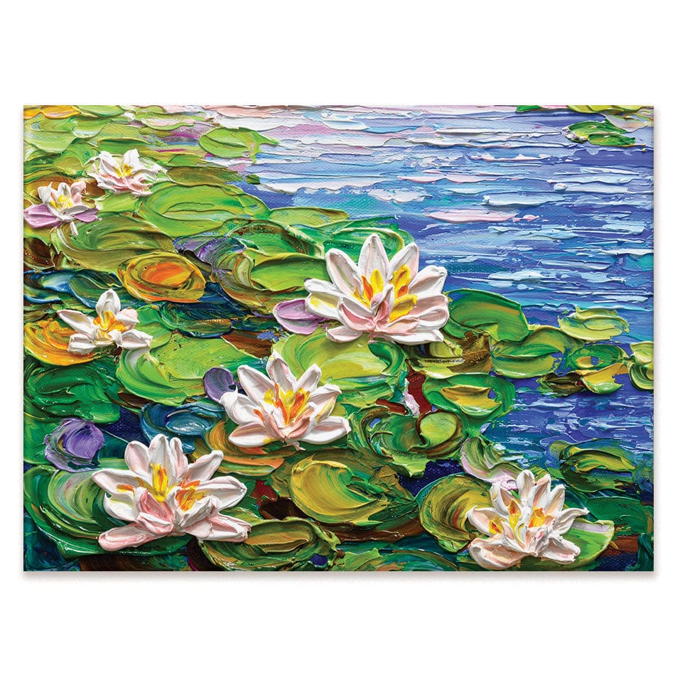 Lillies Canvas Print wall art product Olga Tkachyk