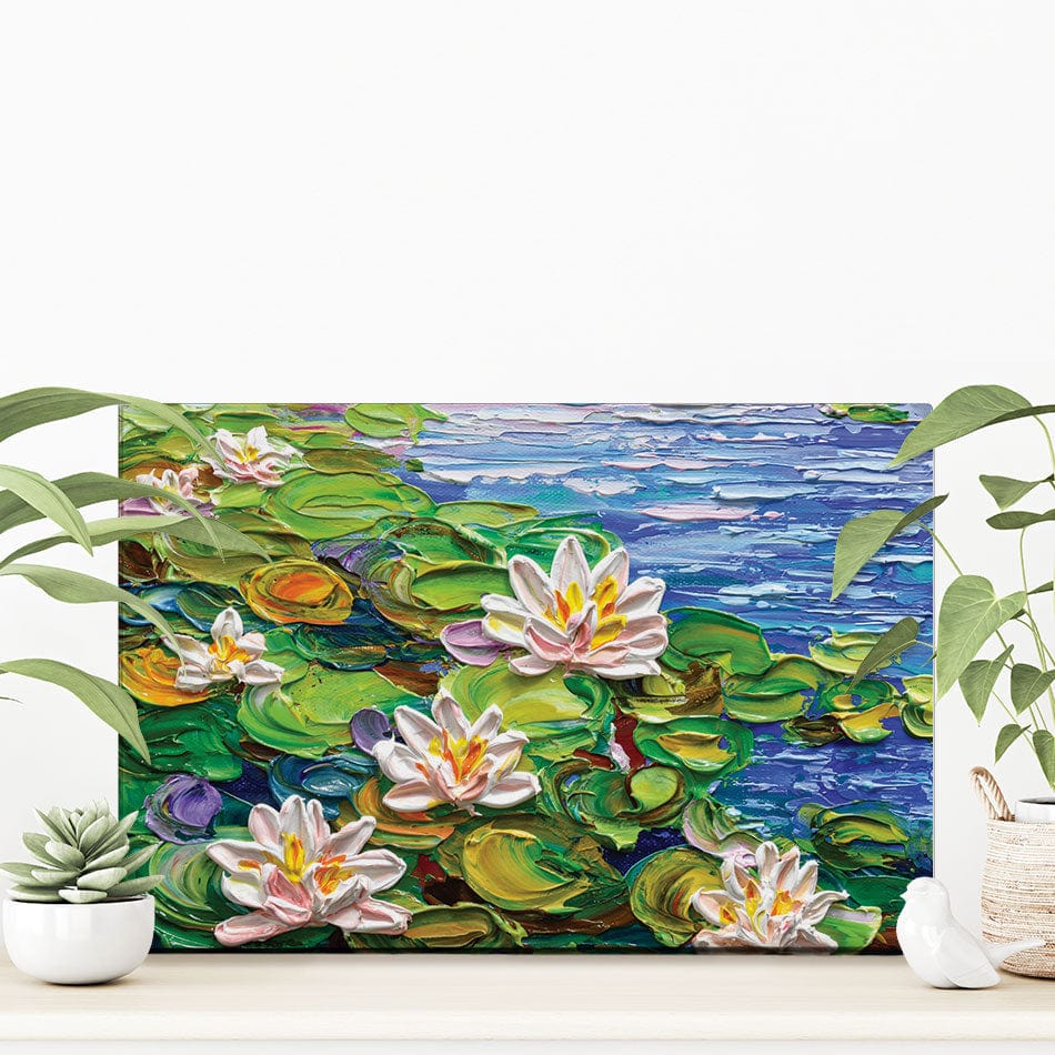 Lillies Canvas Print wall art product Olga Tkachyk