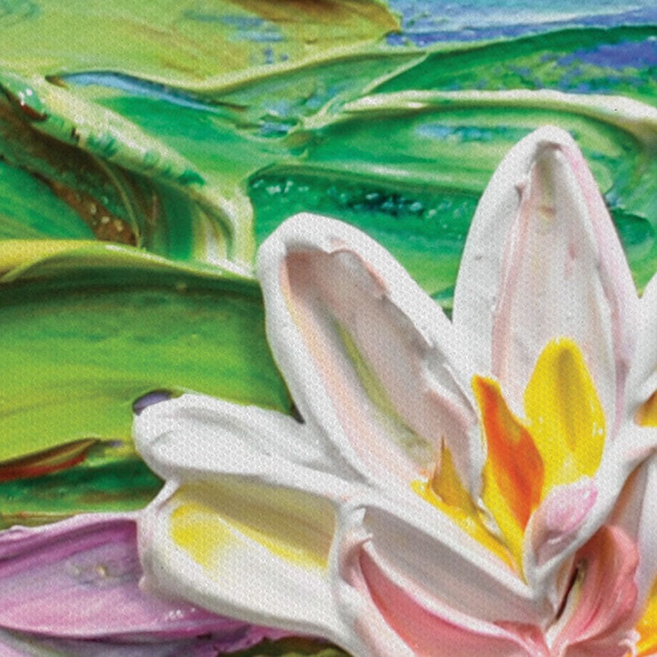 Lillies Canvas Print wall art product Olga Tkachyk