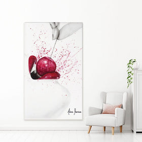 Little Sweet Cherry Canvas Print wall art product Ashvin Harrison