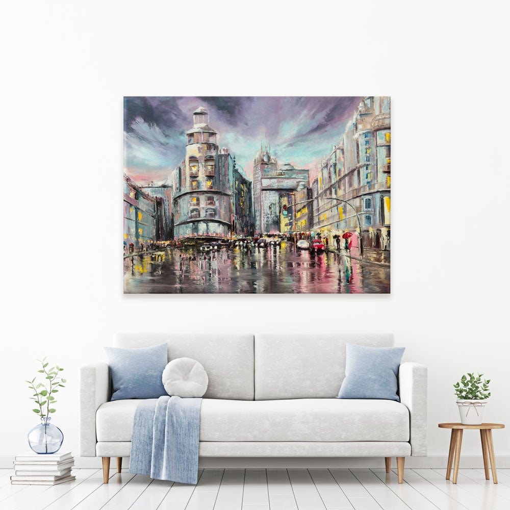 Madrid Gran Via Canvas Print wall art product Lana Tikhonova / Shutterstock