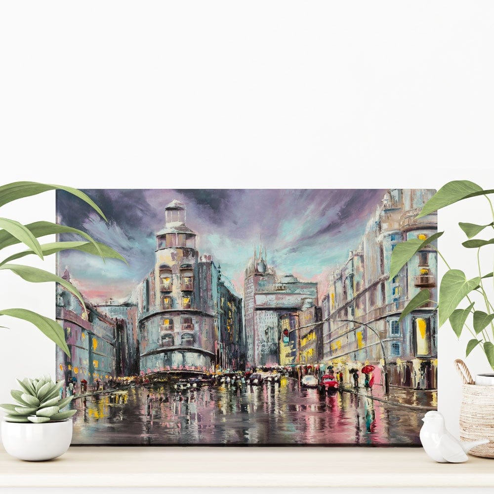 Madrid Gran Via Canvas Print wall art product Lana Tikhonova / Shutterstock