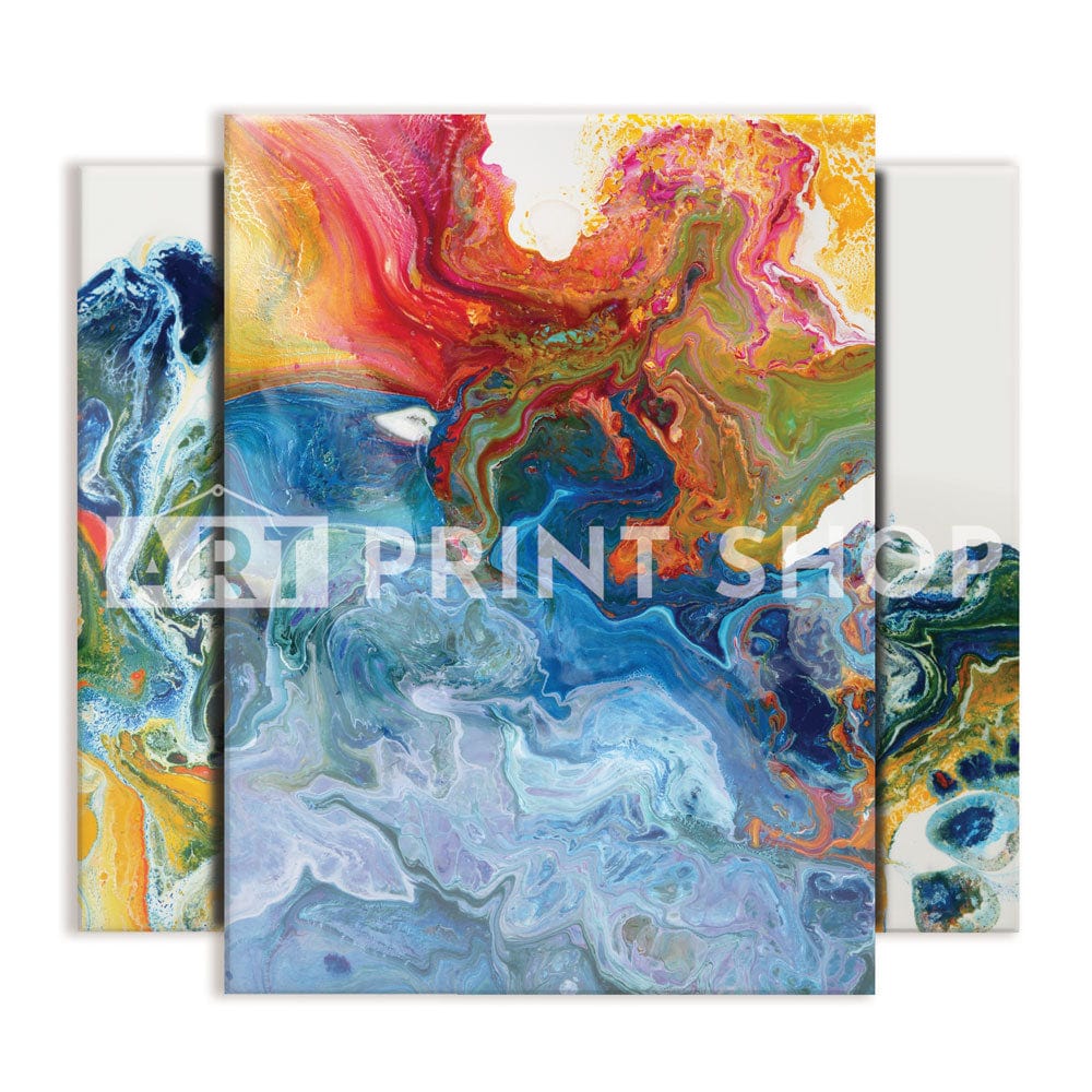 Marble Flow Trio Canvas Print wall art product Rudchenko Liliia / Shutterstock