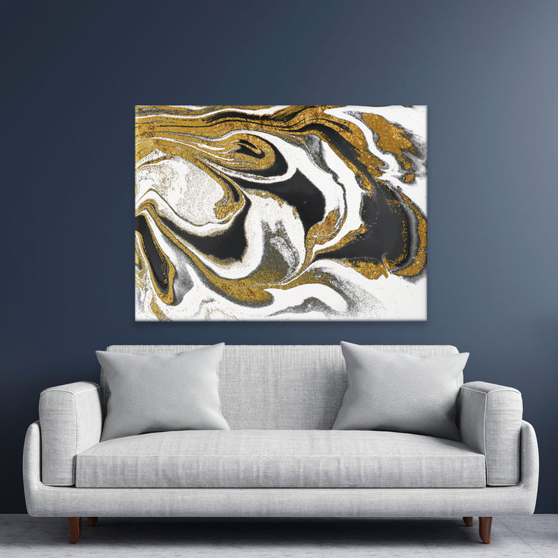 Marbling Canvas Print