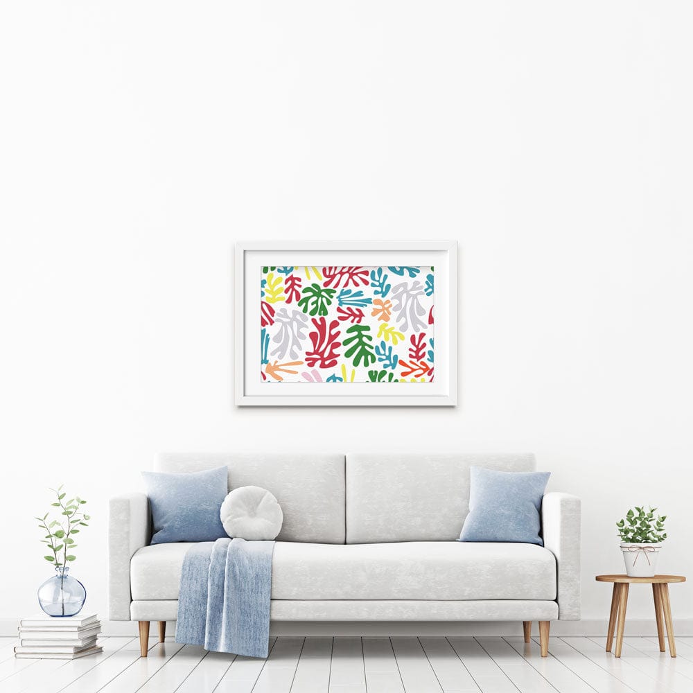 Matisse Patterns Framed Art Print wall art product bluelela / Shutterstock