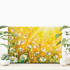 Meadow In Spring Canvas Print