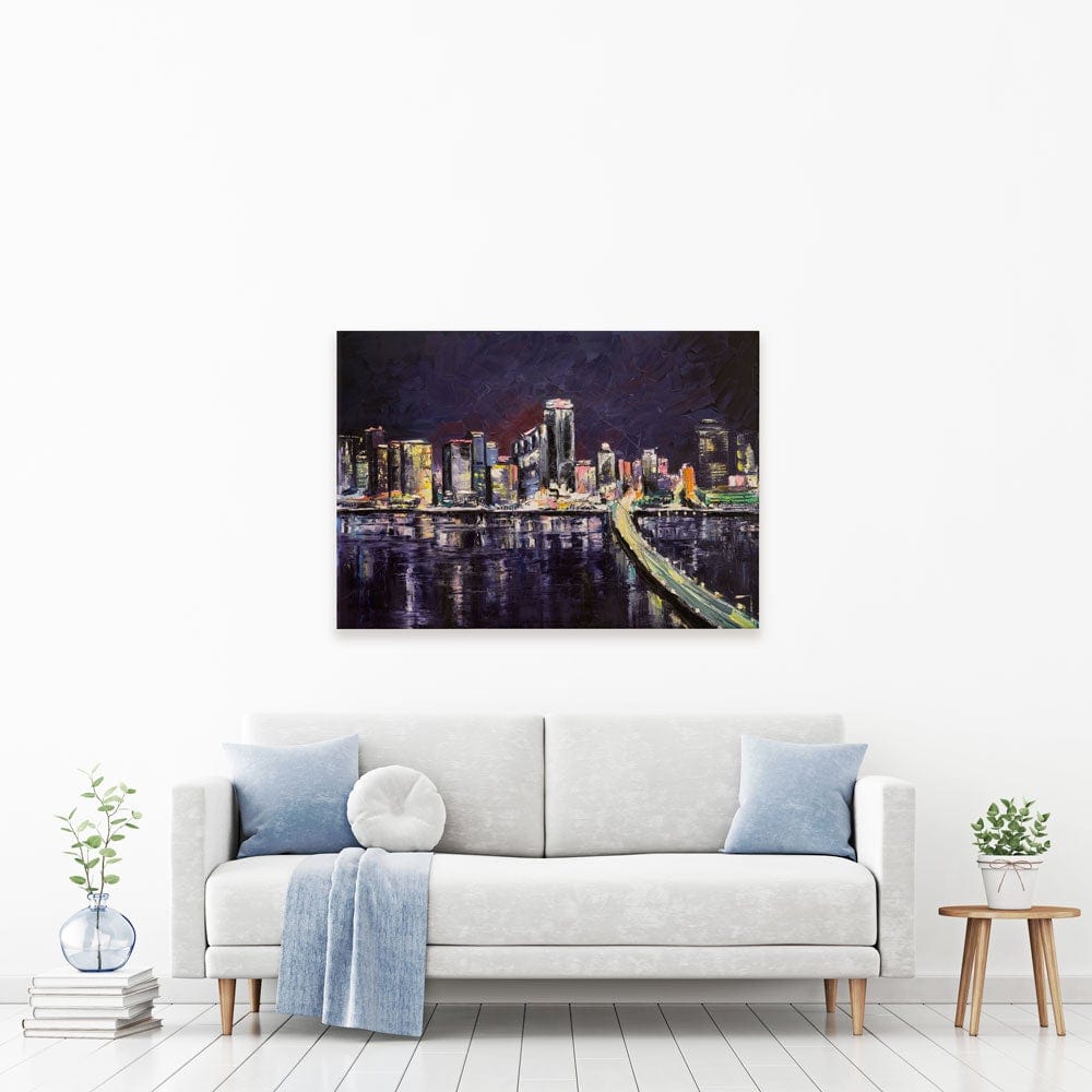 Miami Coastal Lights Canvas Print wall art product Lana Tikhonova / Shutterstock
