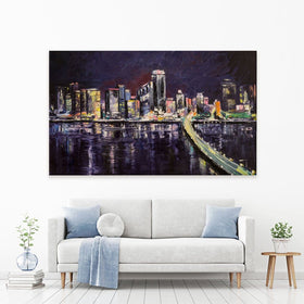 Miami Coastal Lights Canvas Print wall art product Lana Tikhonova / Shutterstock