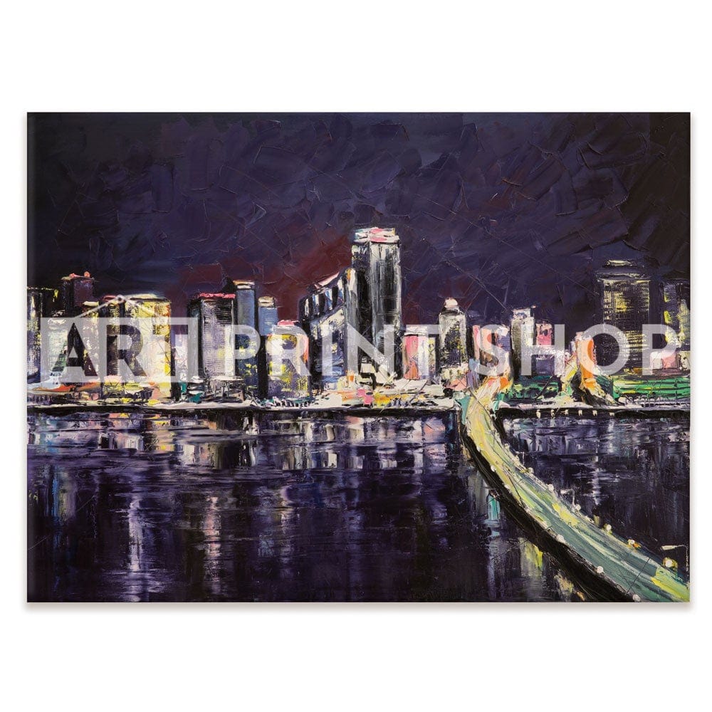 Miami Coastal Lights Canvas Print wall art product Lana Tikhonova / Shutterstock
