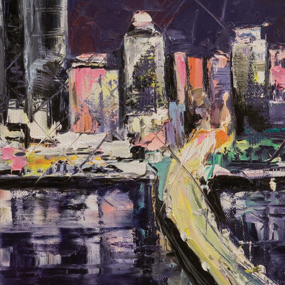 Miami Coastal Lights Canvas Print wall art product Lana Tikhonova / Shutterstock