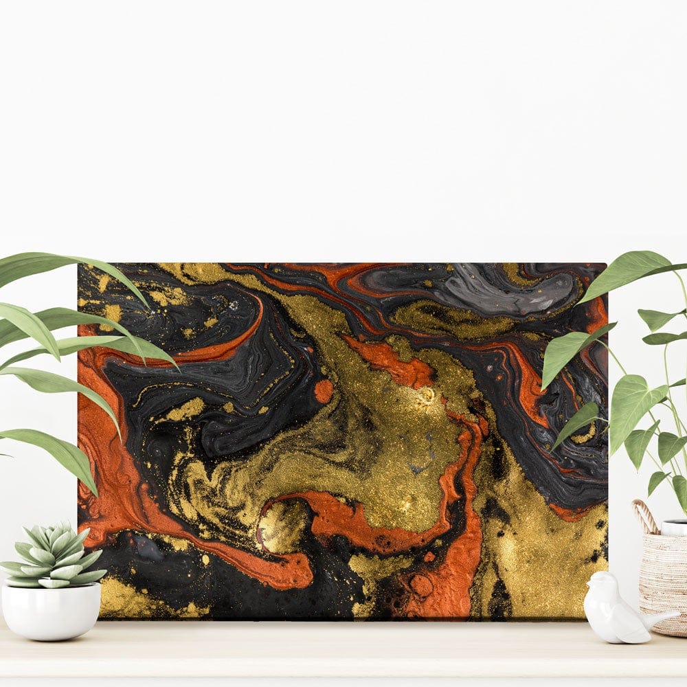 Molten Marble Canvas Print wall art product Ana Babii / Shutterstock