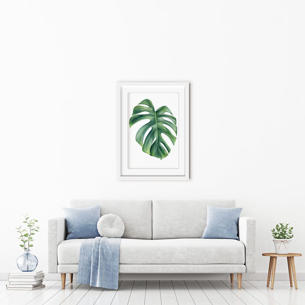 Monstera Framed Art Print wall art product Gringoann / Shutterstock
