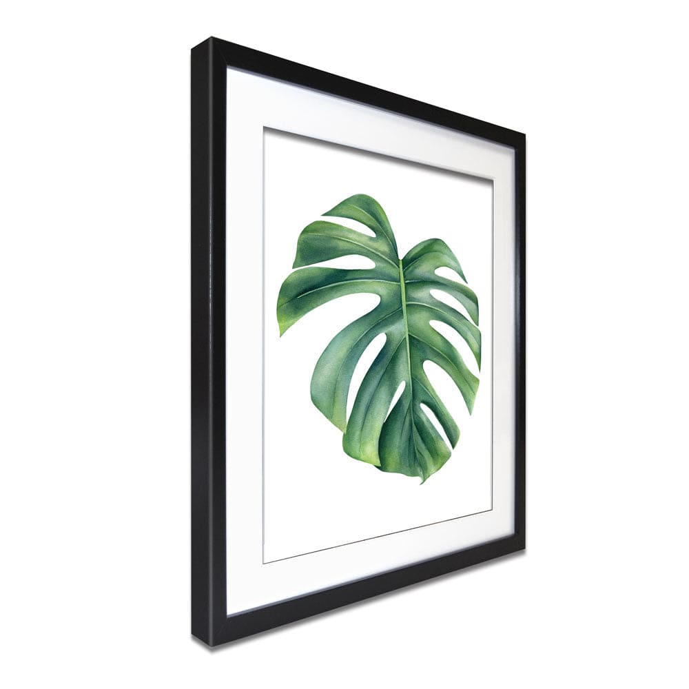 Monstera Framed Art Print wall art product Gringoann / Shutterstock