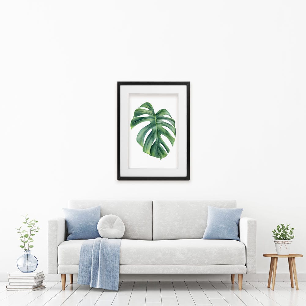 Monstera Framed Art Print wall art product Gringoann / Shutterstock