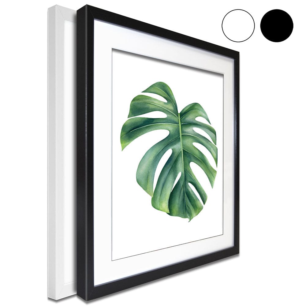 Monstera Framed Art Print wall art product Gringoann / Shutterstock