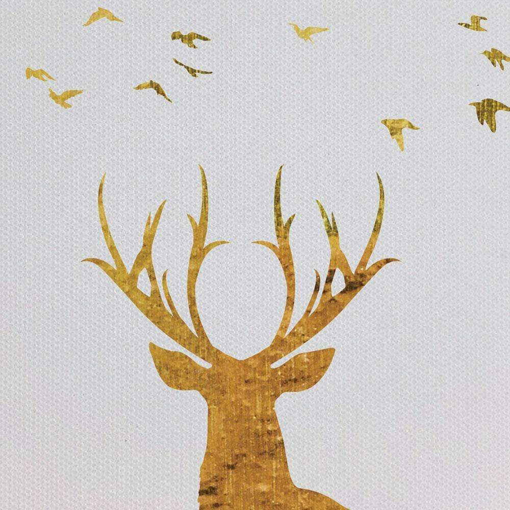 Mountain Deer Canvas Print wall art product mosamem adv / Shutterstock