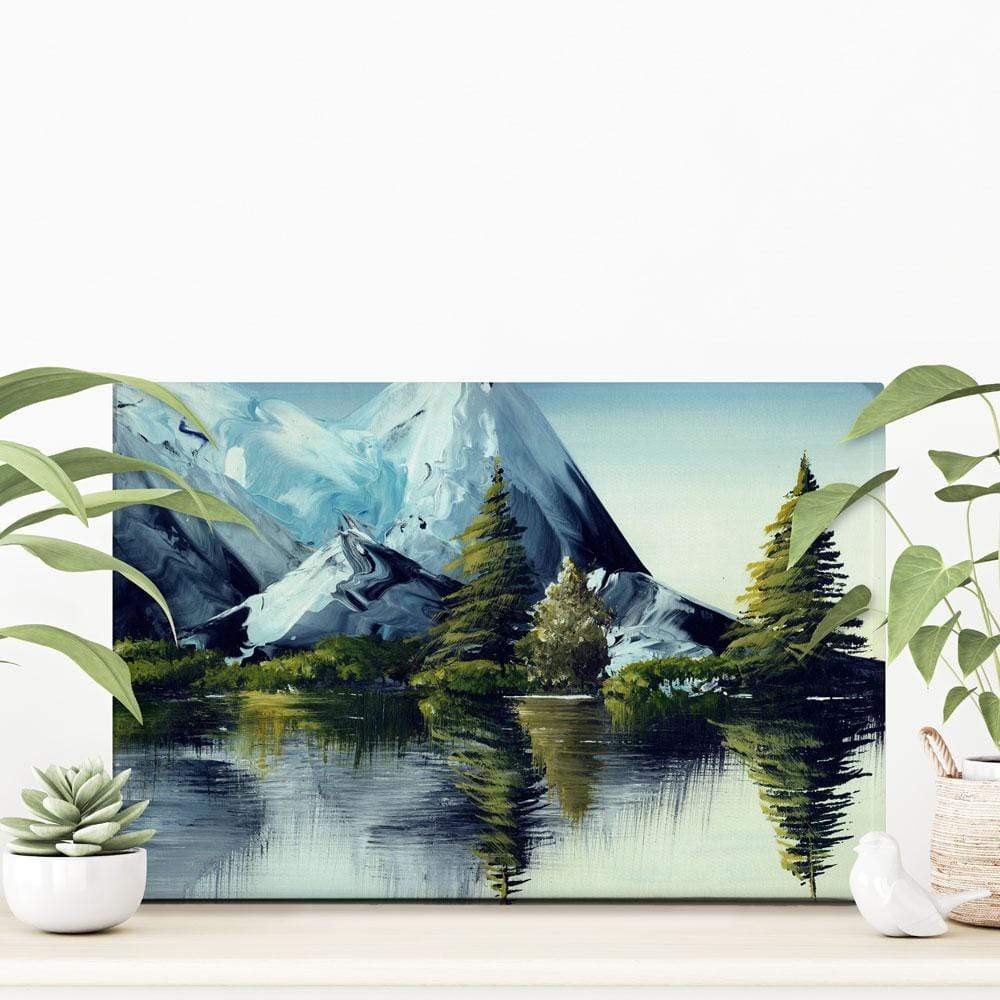 Mountain Landscape Canvas Print wall art product olga jefimova / Shutterstock