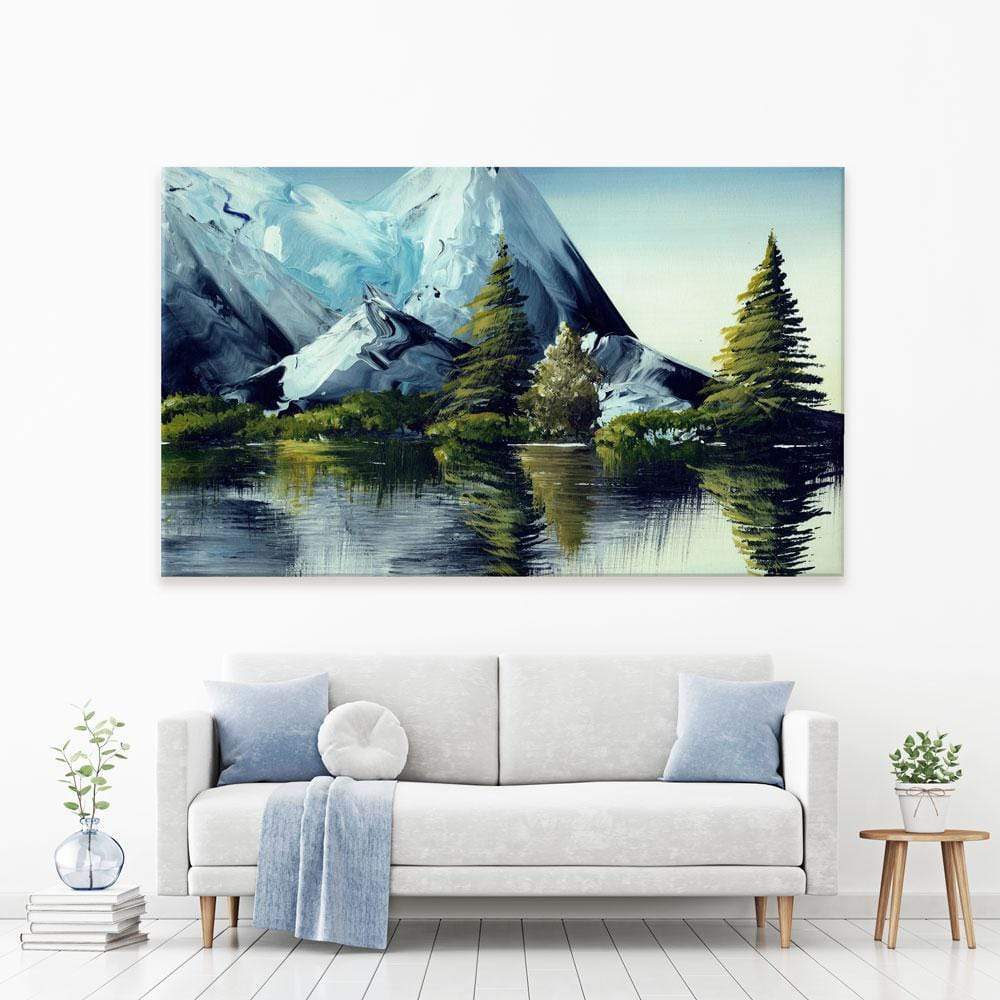 Mountain Landscape Canvas Print wall art product olga jefimova / Shutterstock