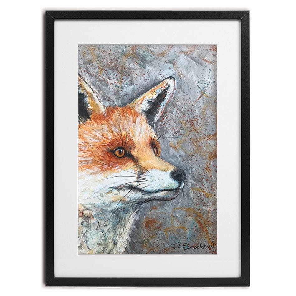 Mr Fox Framed Art Print wall art product Jane Brookshaw