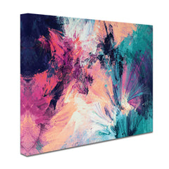 Multicoloured Abstract Canvas Print