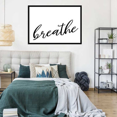 Breathe Framed Print