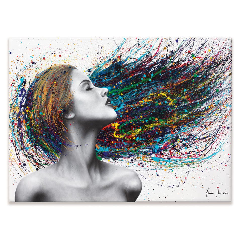 Obsidian Canvas Print wall art product Ashvin Harrison