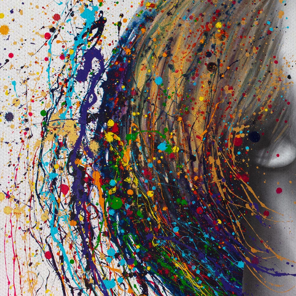 Obsidian Canvas Print wall art product Ashvin Harrison