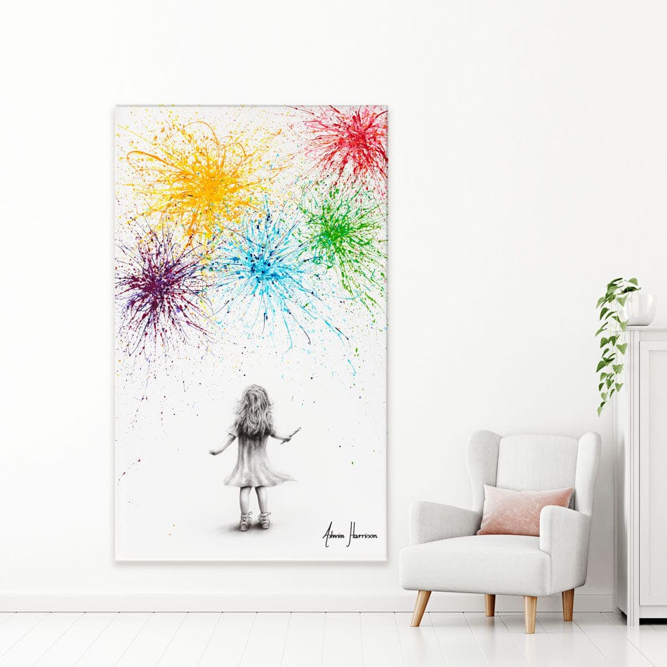 Painting Dreams Canvas Print wall art product Ashvin Harrison