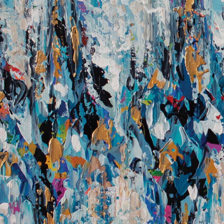 Palette Knife Abstract 2 Canvas Print wall art product Olga Tkachyk