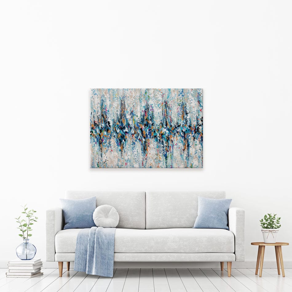 Palette Knife Abstract 2 Canvas Print wall art product Olga Tkachyk