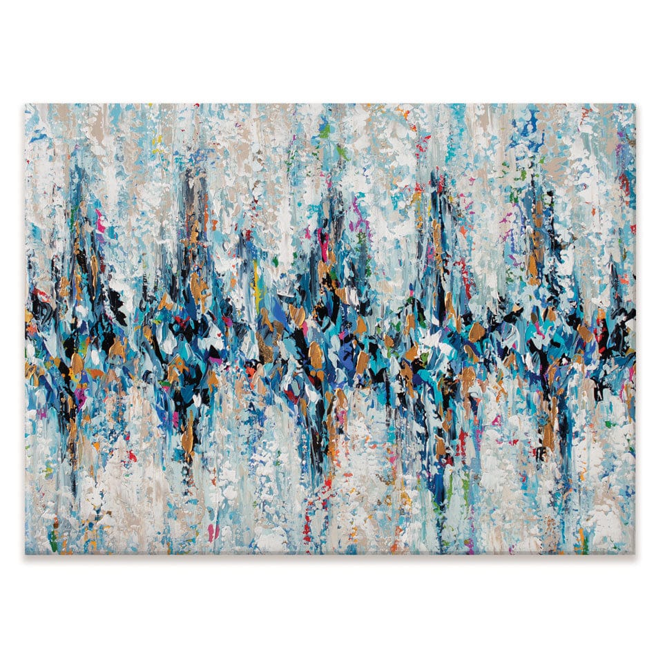 Palette Knife Abstract 2 Canvas Print wall art product Olga Tkachyk