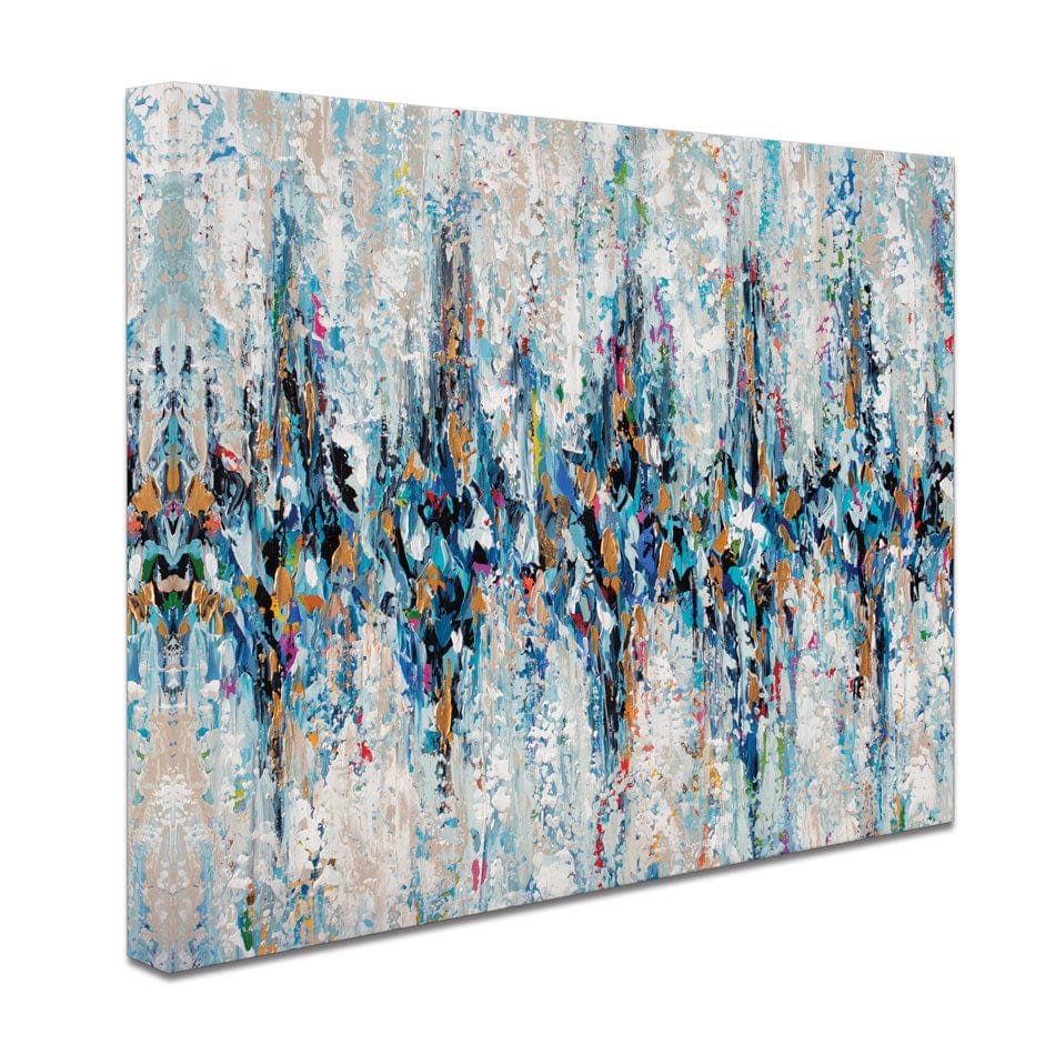 Palette Knife Abstract 2 Canvas Print wall art product Olga Tkachyk