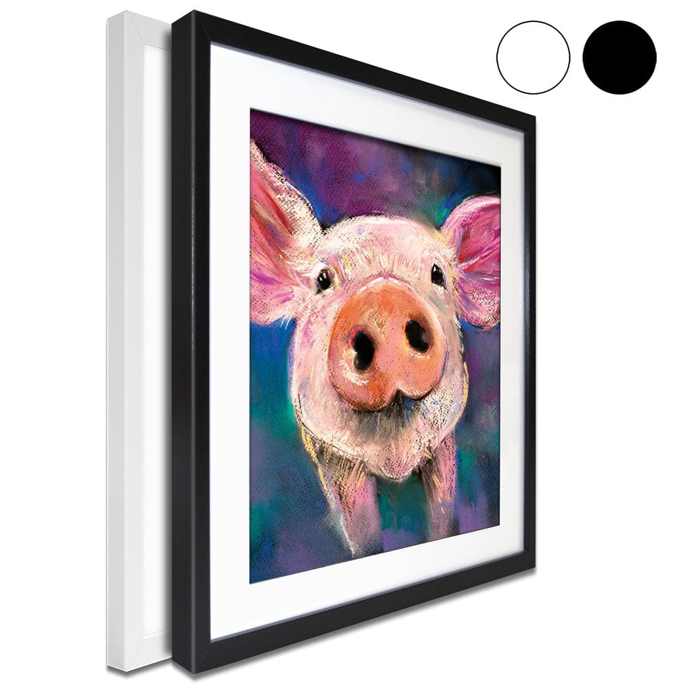 Piggy Framed Art Print wall art product Ivailo Nikolov / Shutterstock