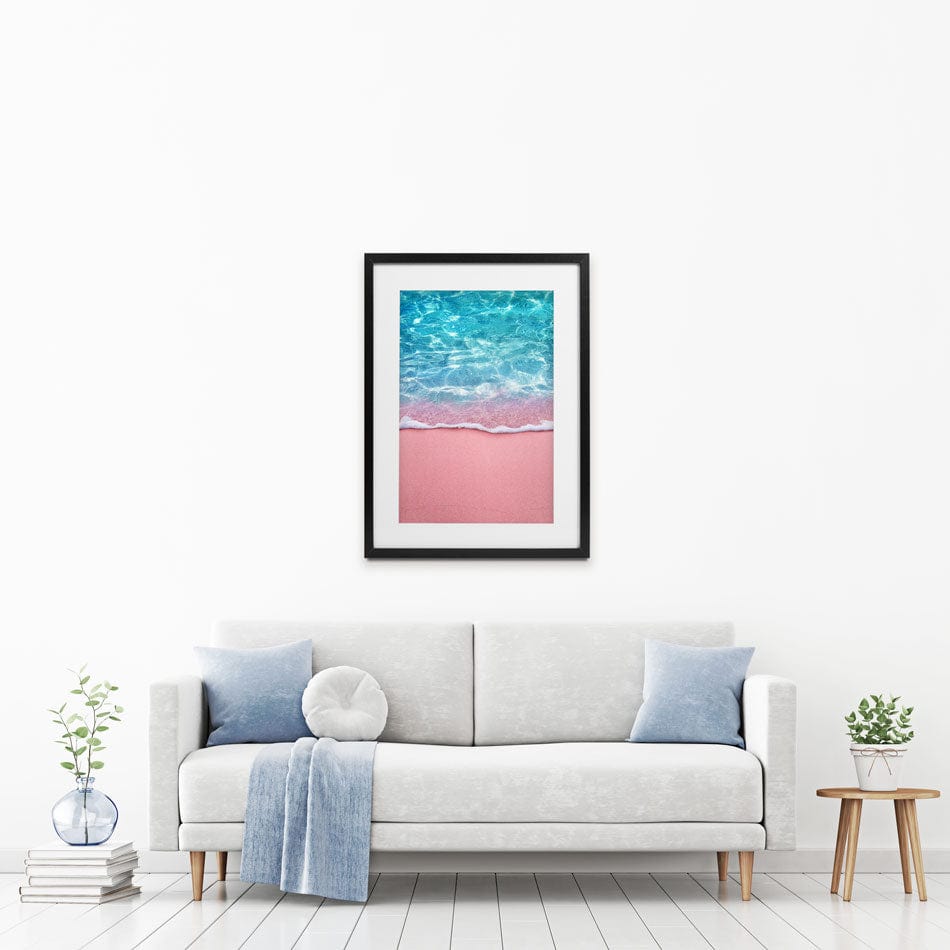 Pink Sands Framed Art Print wall art product OHishiapply / Shutterstock