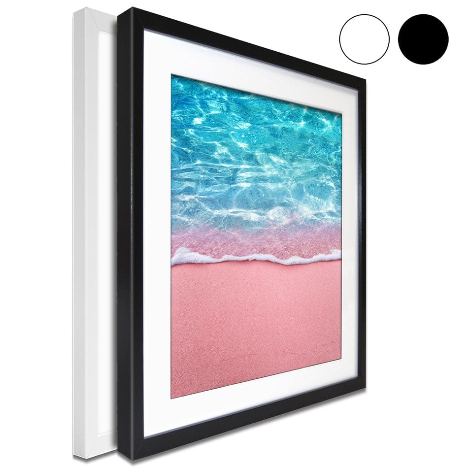 Pink Sands Framed Art Print wall art product OHishiapply / Shutterstock