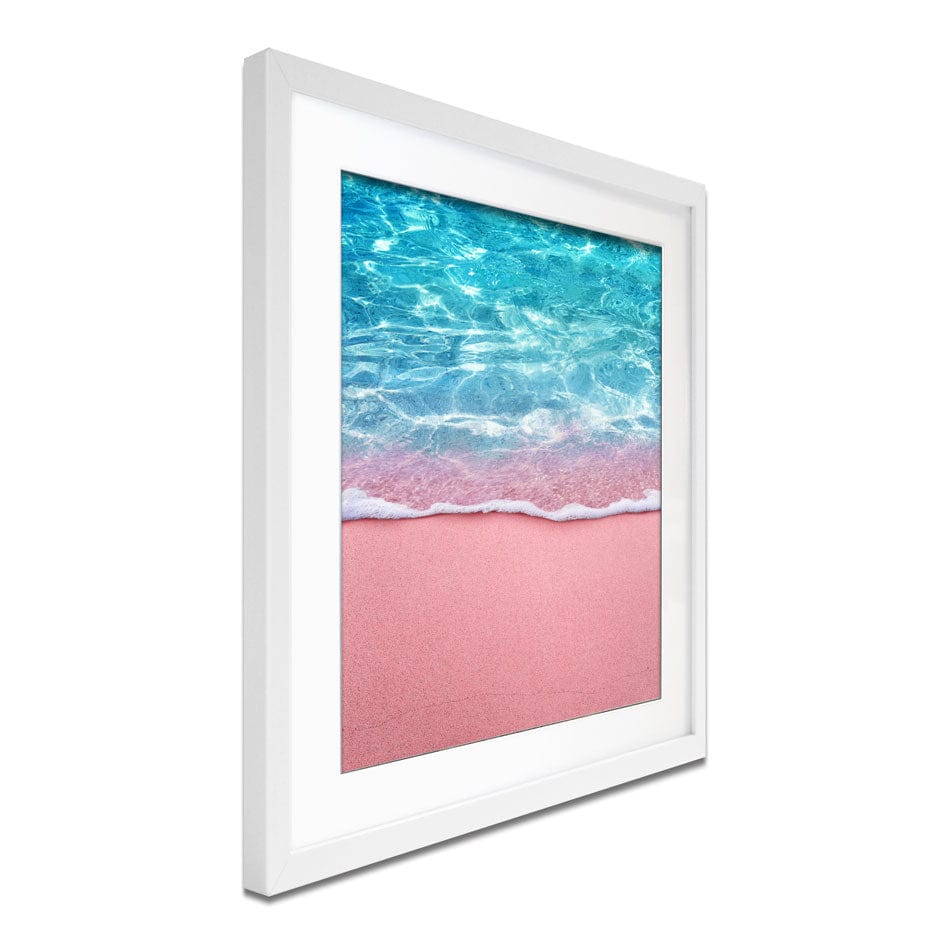 Pink Sands Framed Art Print wall art product OHishiapply / Shutterstock