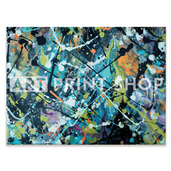Pollock Style 2 Canvas Print