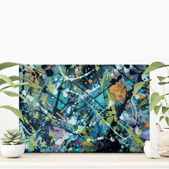 Pollock Style 2 Canvas Print